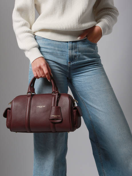 Sac à Main Milano Ana Cuir Lancaster Violet milano ana 108 vue secondaire 1