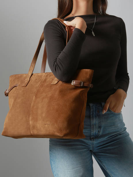 Sac Porté épaule Marceau Cuir Nat et nin Marron vintage MARCEAU vue secondaire 1