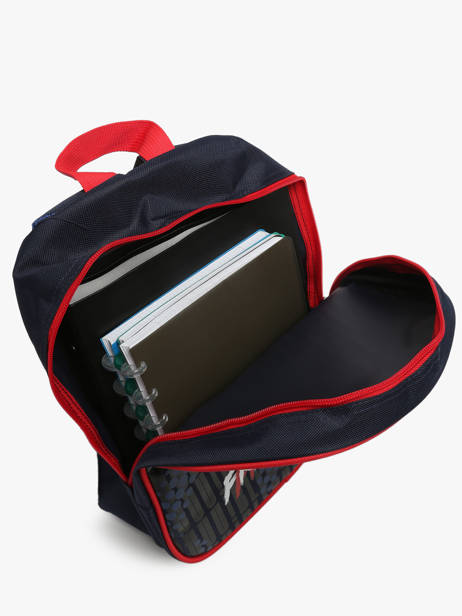 1 Compartment Backpack Federat. france football Blue fff 24DX201S other view 3