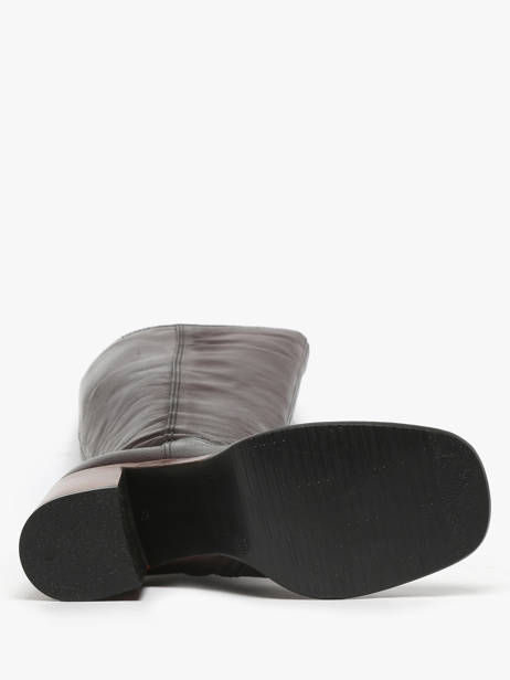 Bottes à Talon En Cuir Mjus Marron women P96331 vue secondaire 4