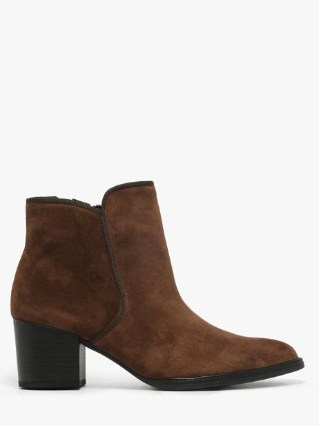 Bottines à Talon En Cuir Gabor Marron women 41