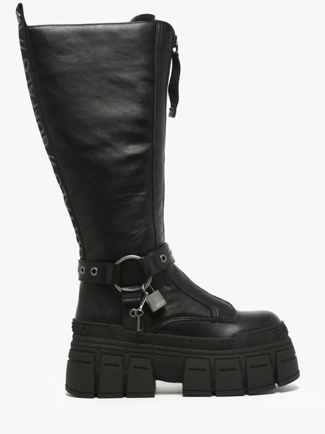 Bottes à Talon Buffalo Noir women 1270131