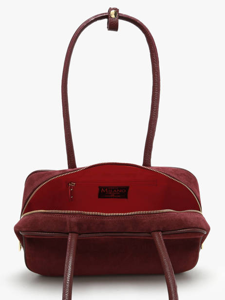 Shoulder Bag Velvet Caviar Leather Milano Red velvet caviar VC25093 other view 3