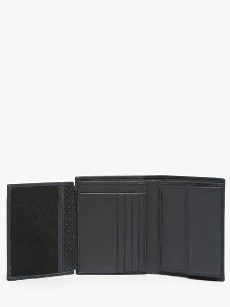 Portefeuille Porte-monnaie Cuir Hugo boss Bleu grained HLO416N vue secondaire 2