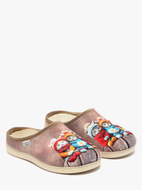 Chaussons La maison de l'espadrille Beige women 8 vue secondaire 1