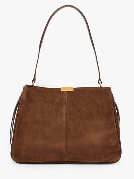 Sac Porté épaule Casual Leather Cuir Tommy hilfiger Marron casual leather AW18201 vue secondaire 4