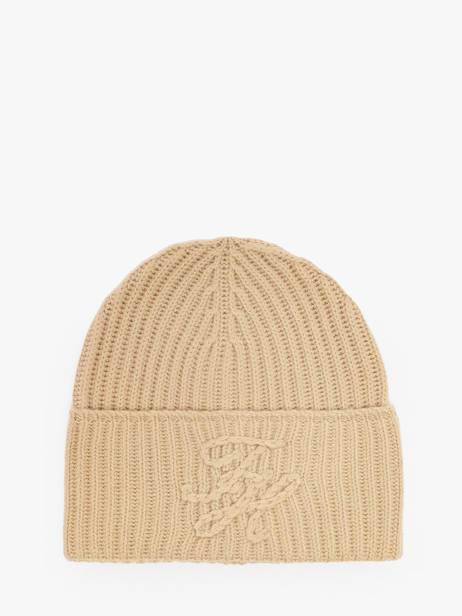 Bonnet Tommy hilfiger Beige elevated AW17777