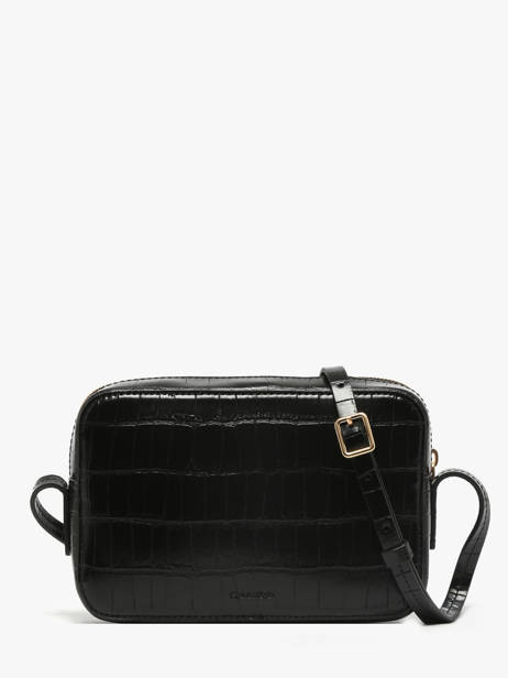 Sac Bandoulière Croc Embossed Mono Calvin klein jeans Noir croc embossed mono 4F3285G vue secondaire 4