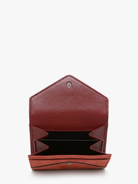 Portefeuille Cuir Yves renard Orange nubuck 26682 vue secondaire 3
