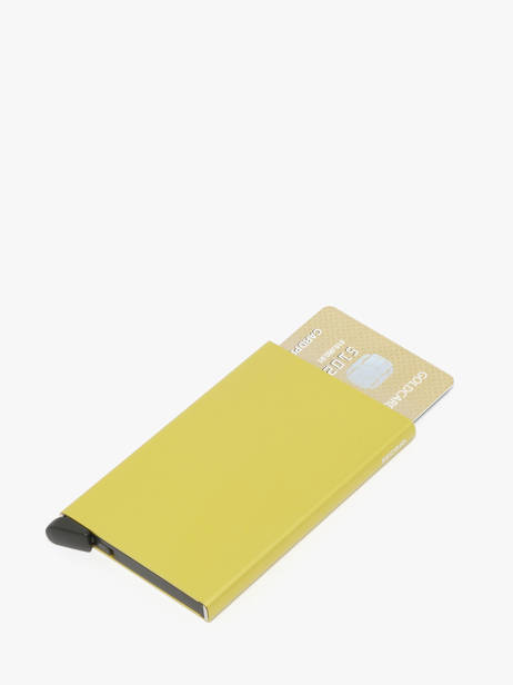 Porte-cartes Aluminium Secrid Jaune alu 00C vue secondaire 1
