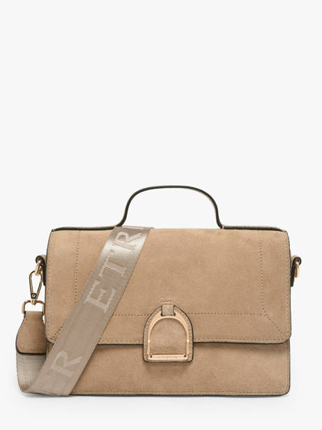 Sac Bandoulière M Altesse Suede Etrier Beige altesse suede EASU048M