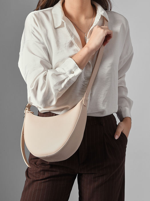 Longchamp Le foulonné Sacs porté travers Rose