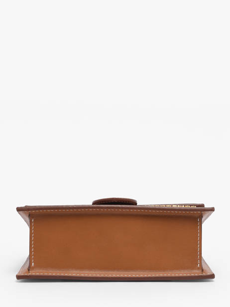 Sac Bandoulière D'occasion Mini Bambino Cuir Jacquemus Marron second life 1560098 vue secondaire 7