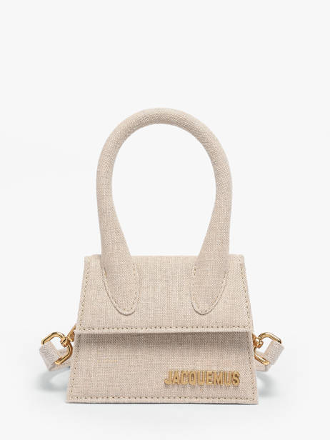 Sac Bandoulière D'occasion Mini Chiquito Jacquemus Beige second life 1553320