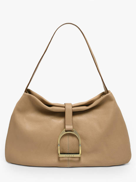 Shoulder Bag M Etalon Leather Etrier Beige etalon EETA197M