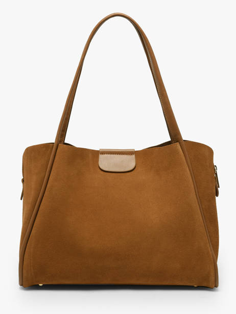 Shoulder Bag Suede Ida Leather Lancaster Brown suede ida 102 other view 4