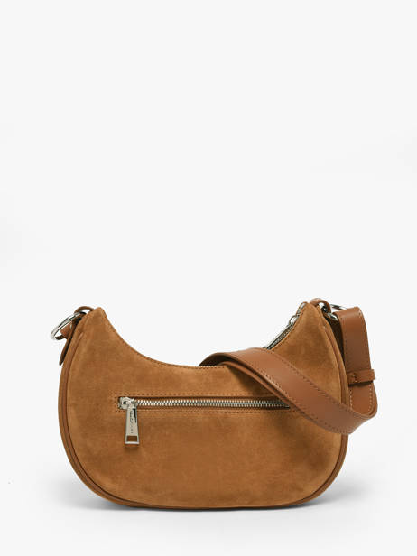 Shoulder Bag Suede Leather Lancaster Beige suede 81 other view 4