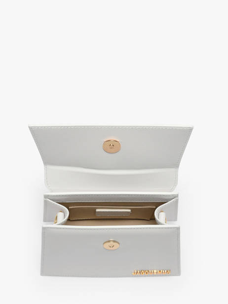 Preloved Leather Chiquito Moyen Crossbody Bag Jacquemus White second life 1566327 other view 5