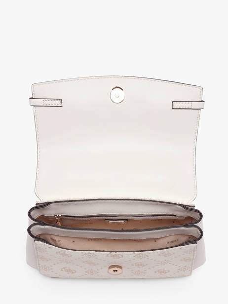 Sac Bandoulière Melinda Logo Polyester Guess Blanc melinda logo JP990220 vue secondaire 3