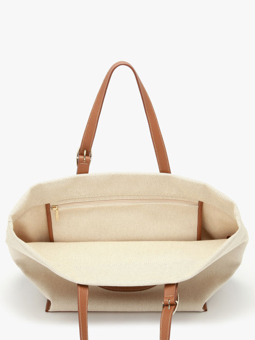 Longchamp Le foulonné toile Hobo bag Brown