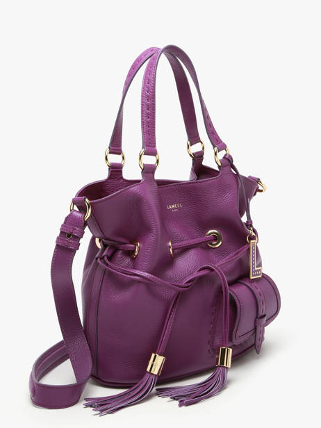 Medium Bucket Bag Premier Flirt Lancel Violet premier flirt A10110 other view 3