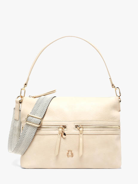 Shoulder Bag Zip Lulu castagnette Beige zip ALCIDE