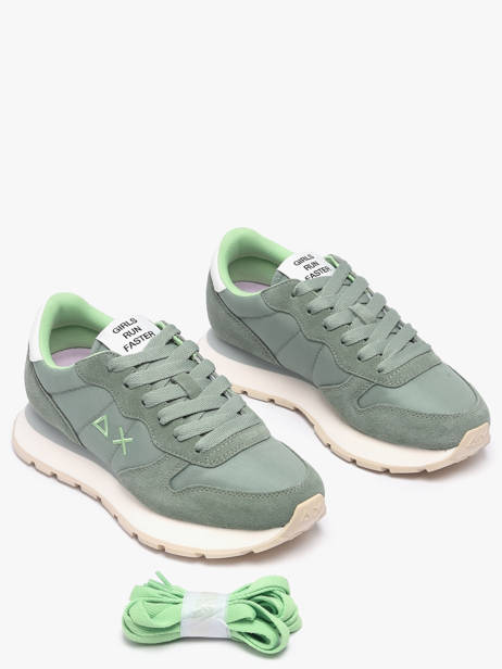 Sneakers Sun68 Green women Z3620184 other view 1