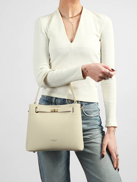 Shoulder Bag Saffiano David jones Beige saffiano CM6829 other view 1