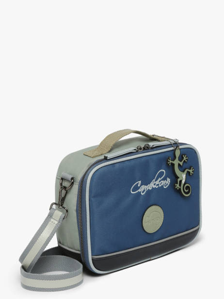 Lunch Bag Cameleon Blue vintage urban PBVBBL24 other view 1