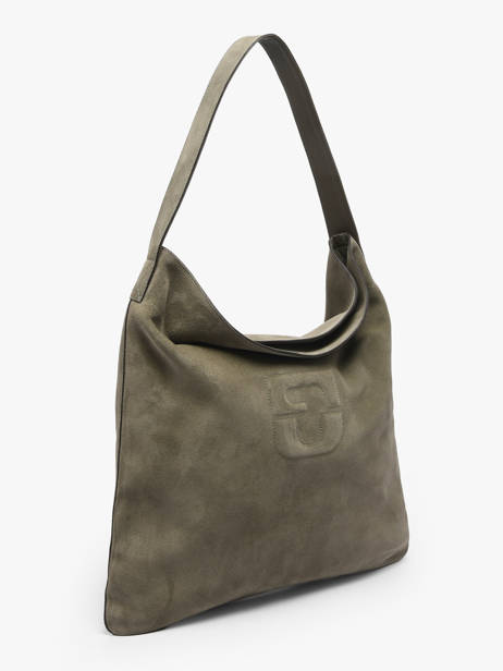 Shoulder Bag Folk Lady Leather Gerard darel Green folk lady DDS72407 other view 2