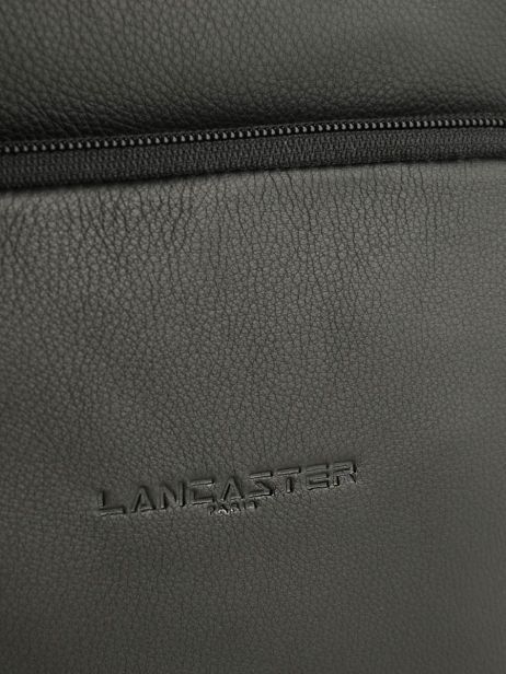 Sac Bandoulière Lancaster Noir soft vintage homme 320-12 vue secondaire 1