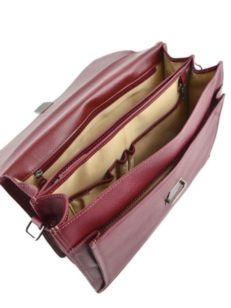 Serviette 2 Compartiments Etrier Rouge flandres 22148 vue secondaire 5