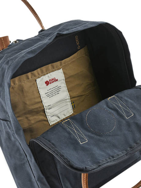 Sac à Dos Kånken 1 Compartiment Fjallraven Bleu kanken n°2 23565 vue secondaire 4