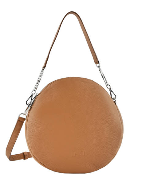 Sac Porté épaule Anna Cuir Nathan baume Marron nathan 9