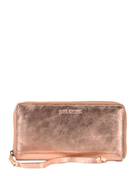 Portefeuille Charlotte Cuir Paul marius Or vintage CHARLOTT