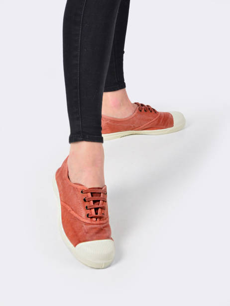 Sneakers Natural world Rouge women 102E vue secondaire 1