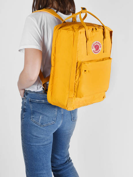 Sac à Dos 1 Compartiment + Pc 17'' Fjallraven Jaune kanken 27173 vue secondaire 1
