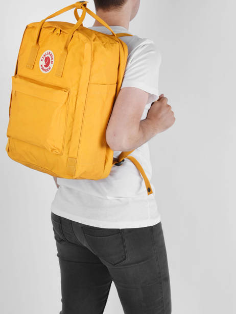 Sac à Dos 1 Compartiment + Pc 17'' Fjallraven Jaune kanken 27173 vue secondaire 2