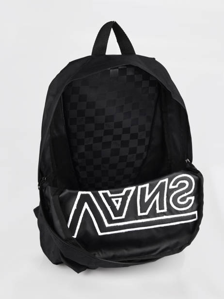 1 Compartment Backpack Vans Black backpack VN0A5KHP other view 3