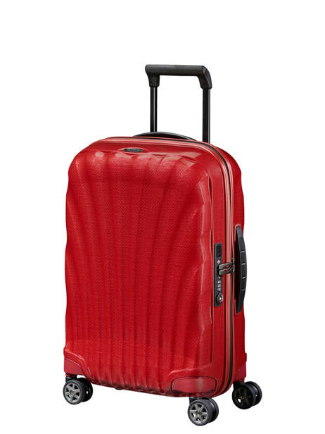 Valise Cabine Samsonite Rouge c-lite CS2002 vue secondaire 1
