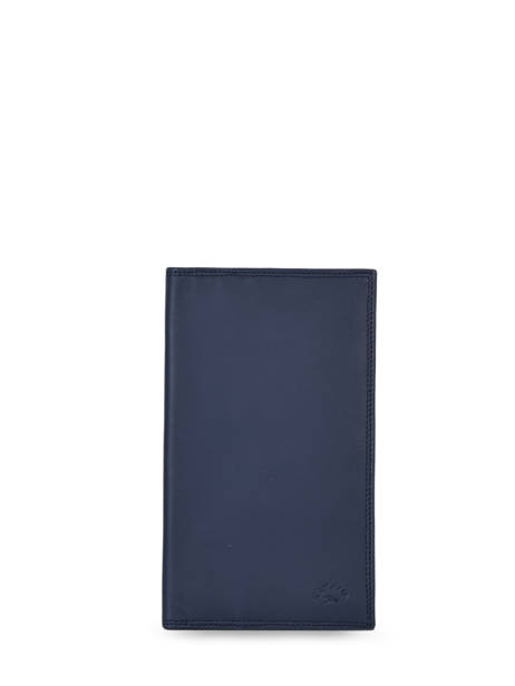 Porte-chéquier Cuir Katana Bleu marina 753008