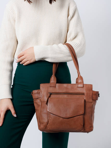 Sac Porté épaule Smart Basilic pepper Marron smart BSMA04 vue secondaire 1