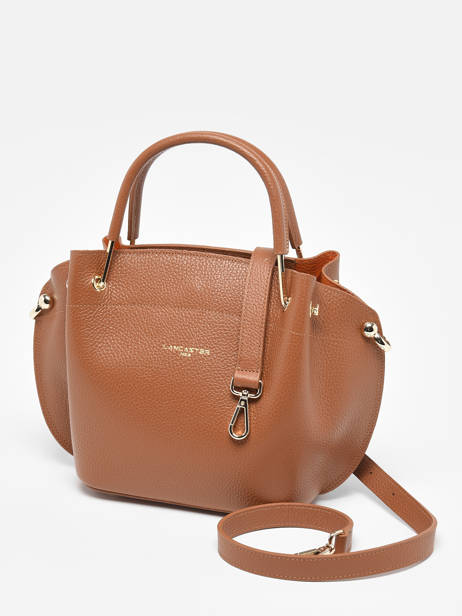 Sac à Main Foulonne Double Cuir Lancaster Marron foulonne double 18 vue secondaire 2
