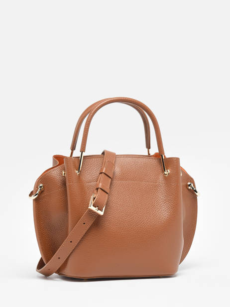Sac à Main Foulonne Double Cuir Lancaster Marron foulonne double 18 vue secondaire 4
