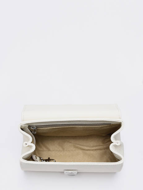 Sac Bandoulière Mini Duras Cuir Nathan baume Beige ines 4 vue secondaire 3