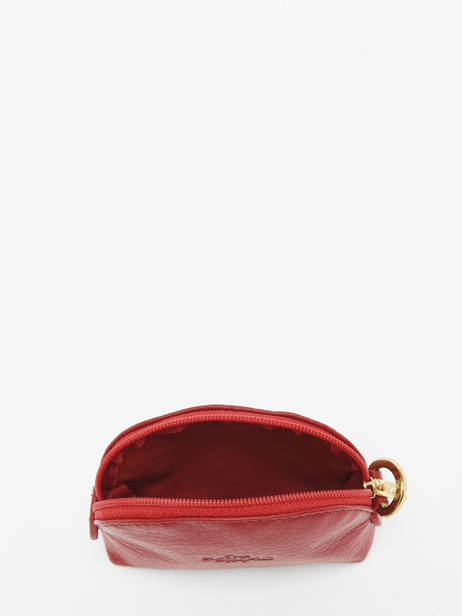 Porte-monnaie Cuir Yves renard Rouge foulonne 29365 vue secondaire 1