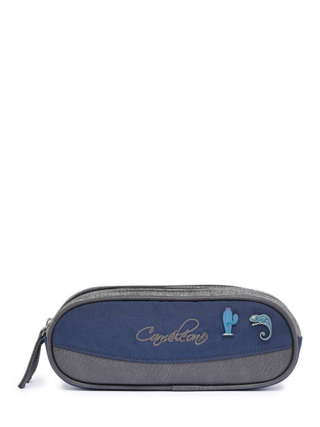 Trousse 2 Compartiments Cameleon Violet vintage pin's TROU vue secondaire 1