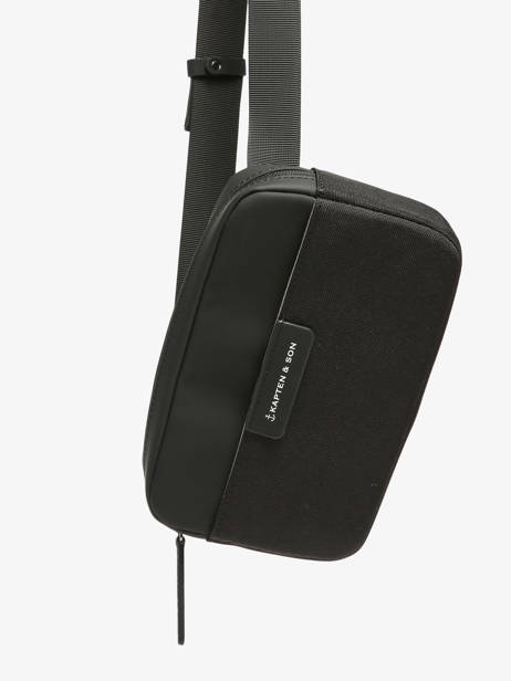 Sac Banane Kapten and son Noir accessoires HABO vue secondaire 2