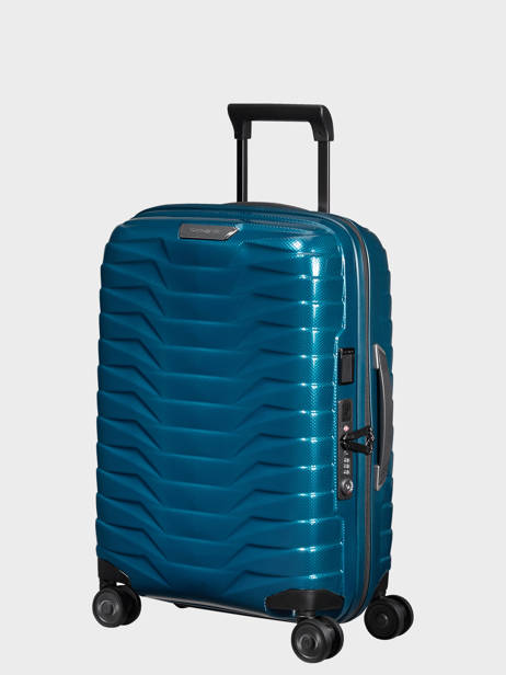 Valise Cabine Extensible Samsonite Bleu proxis 140087 vue secondaire 1